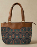 Ethnic jute Satchel Handbag for Women