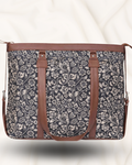 Floral Canvas office bag for women