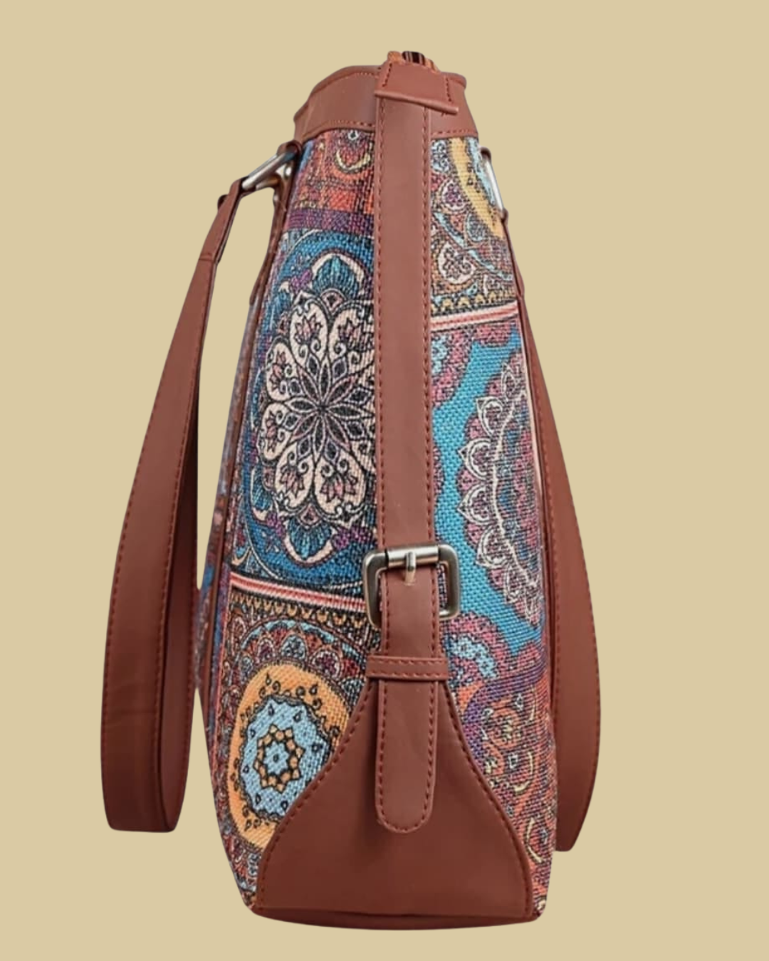 Multicolor Mandala office bag for women
