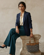 Ethnic jute Satchel Handbag for Women