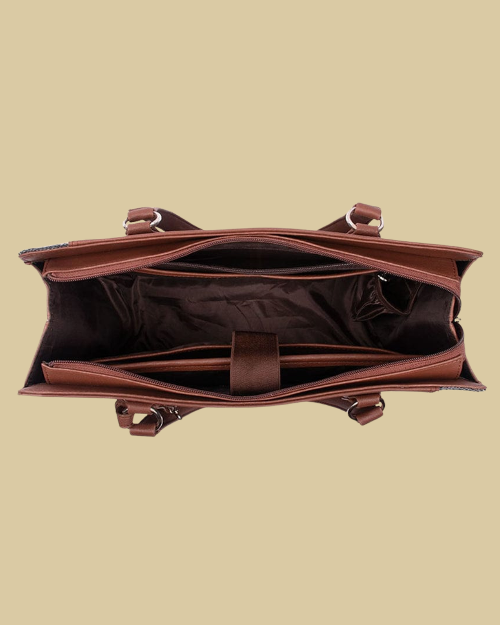 Women Premium Faux Leather Office Chic Carry Bag