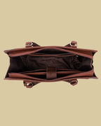 Women Premium Faux Leather Office Chic Carry Bag