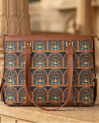 Multicolor Ethnic office bag for women