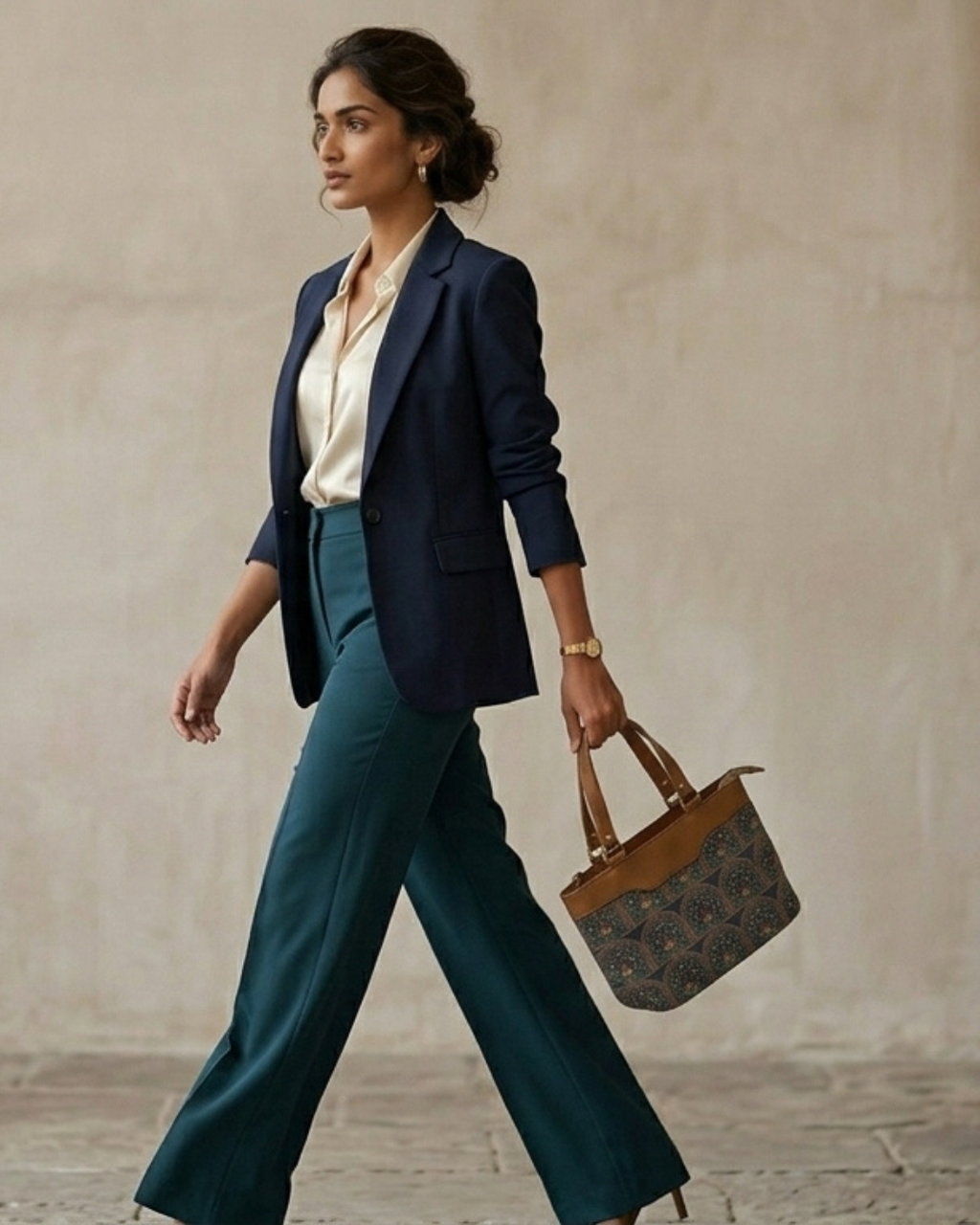 Ethnic jute Satchel Handbag for Women