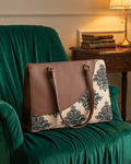 Women Premium Faux Leather Office Chic Carry Bag