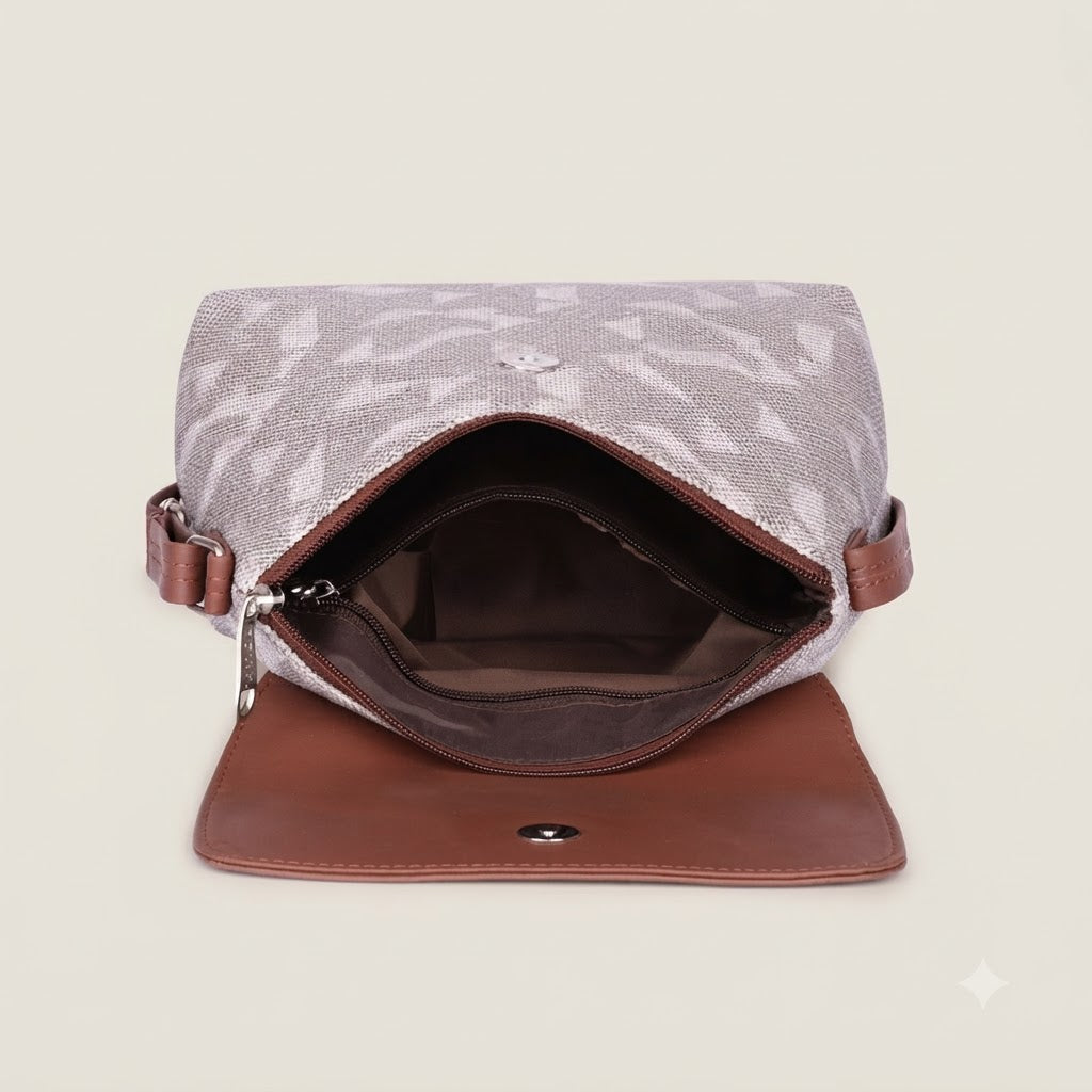 Aravalli Abstract Flap Sling Bag