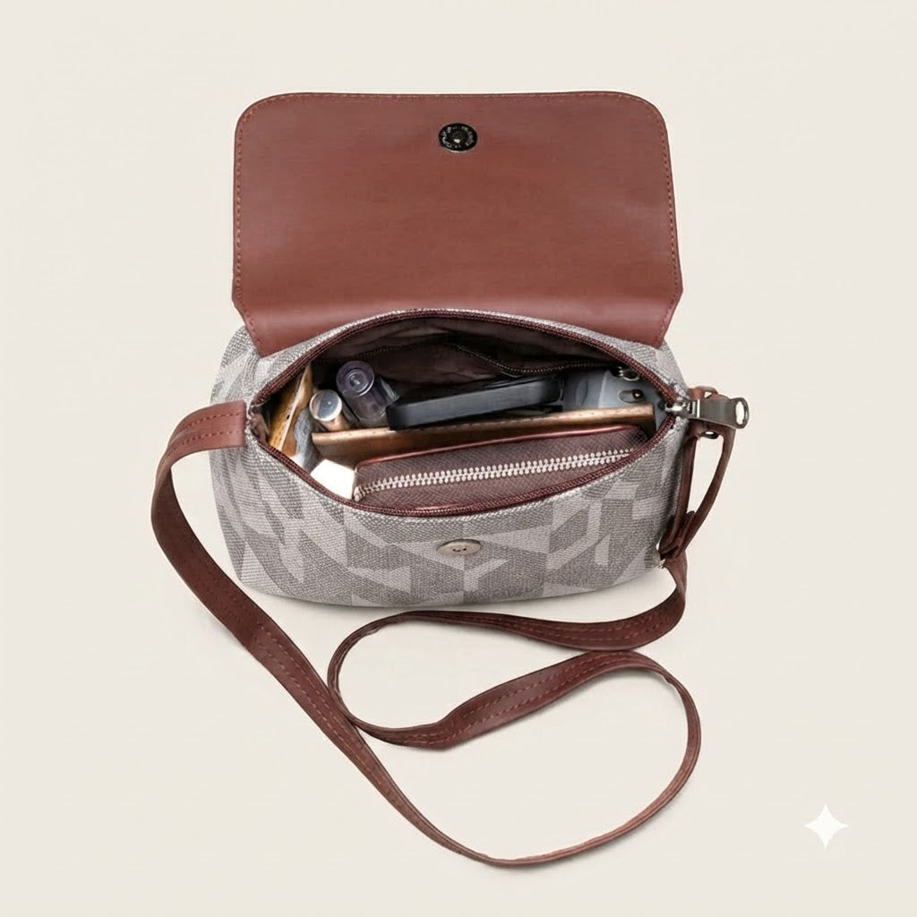 Aravalli Abstract Flap Sling Bag